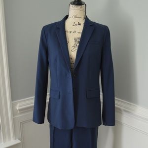 Banana Republic Blue Blazer Size 8 Washable VGUC
